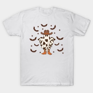 Ghost Cowboy Halloween T-Shirt
